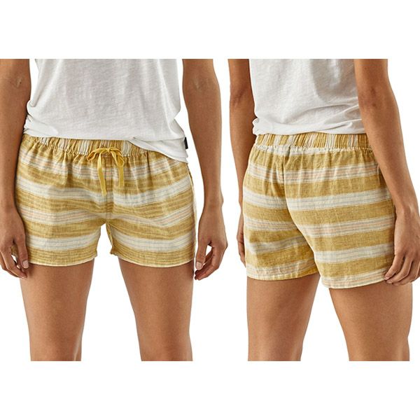 オーガニックコットン ウィメンズ・アイランド・ヘンプ・バギーズ・ショーツ