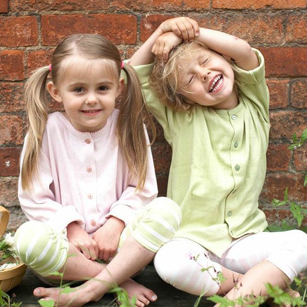 オーガニックコットン キッズポインテルカーディガン（長袖）