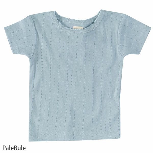 オーガニックコットン キッズポインテルTシャツ（半袖）