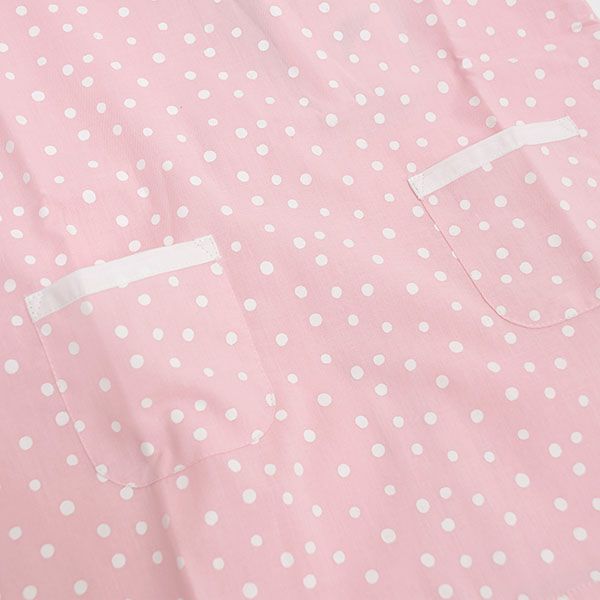 オーガニックコットン ベビーえり付きワンピースSpots（半袖）