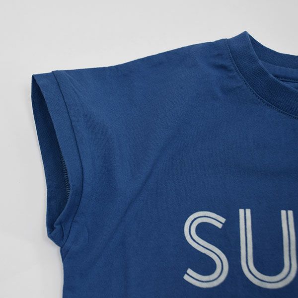 【SALE／30%OFF】オーガニックコットン キッズ フレンチスリーブ Tシャツ SUNNY