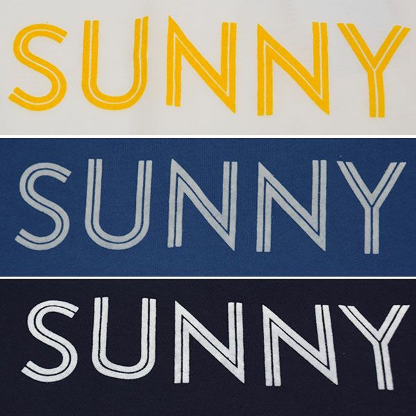 【SALE／30%OFF】オーガニックコットン キッズ フレンチスリーブ Tシャツ SUNNY