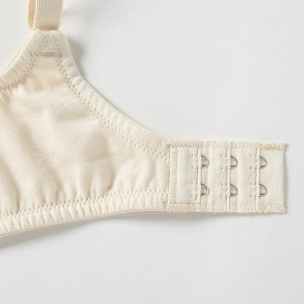 オーガニックコットン ハッピーエンブロイダリーレースブラ