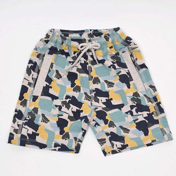 【SALE／30%OFF】オーガニックコットン キッズショートパンツ DarcyPrint