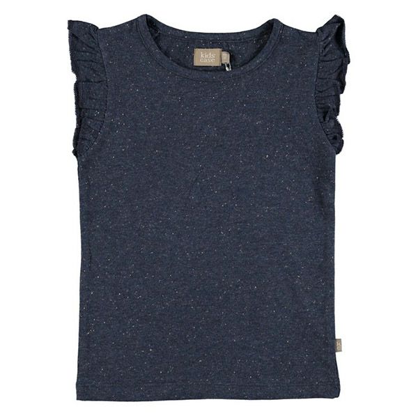 オーガニックコットン キッズフリルスリーブTシャツ Hunter