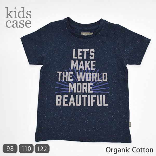 【SALE／30%OFF】オーガニックコットン キッズプリントTシャツ Hunter