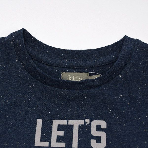 【SALE／30%OFF】オーガニックコットン キッズプリントTシャツ Hunter