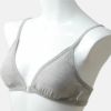 オーガニックコットン ベア天フロントホックブラ