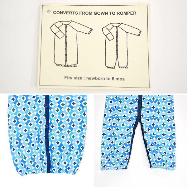 【SALE／40%OFF】オーガニックコットン ベビーツーウェイオール Prism