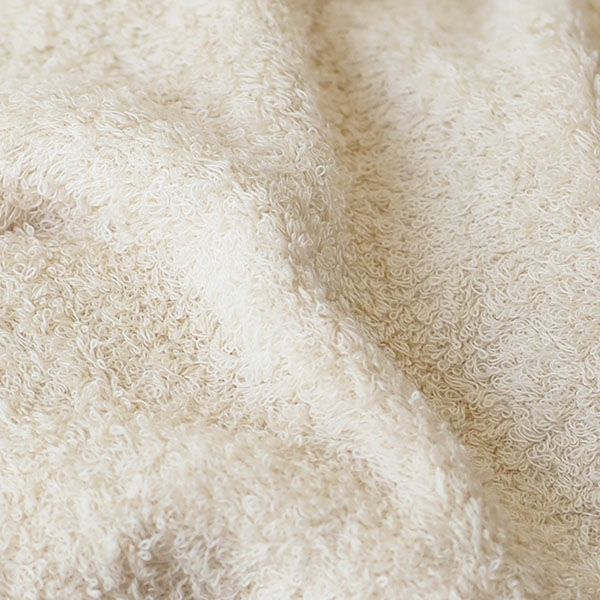 オーガニックコットン たわわウォッシュタオル きなり 30×30