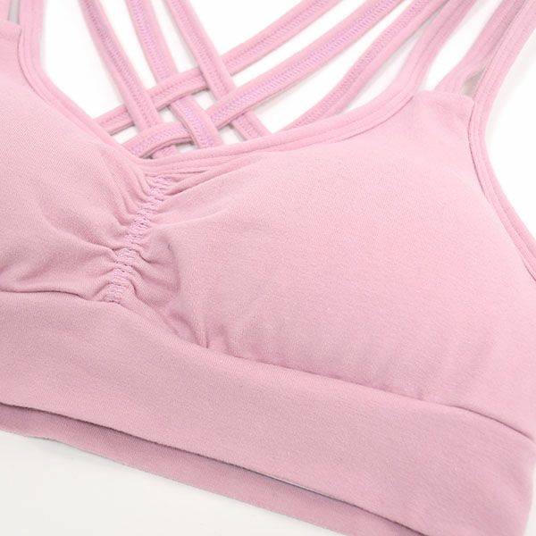 オーガニックコットン トリプルストラップアクティブブラ