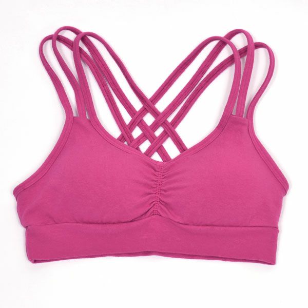 オーガニックコットン トリプルストラップアクティブブラ