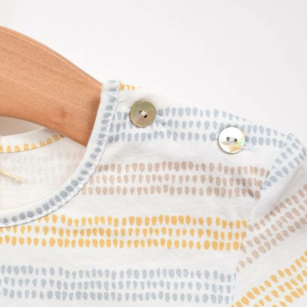 オーガニックコットン ベビーTシャツBlob  (半袖)