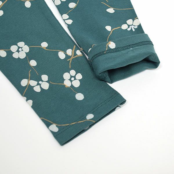 【SALE／40%OFF】オーガニックコットン キッズレギンス Bloom