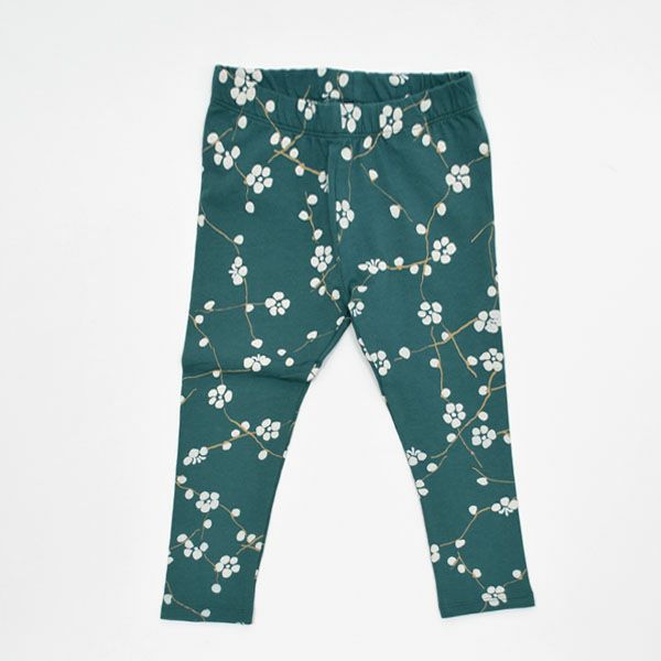 【SALE／40%OFF】オーガニックコットン キッズレギンス Bloom
