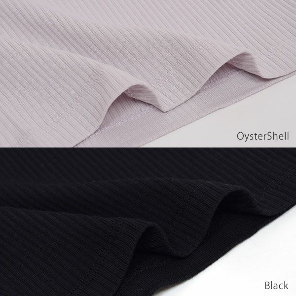 【SALE／30%OFF】オーガニックコットン キッズ リブクルーネックＴ（半袖）