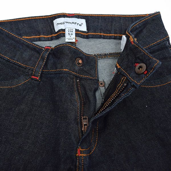 【SALE／30%OFF】オーガニックコットン キッズデニムハーフパンツ