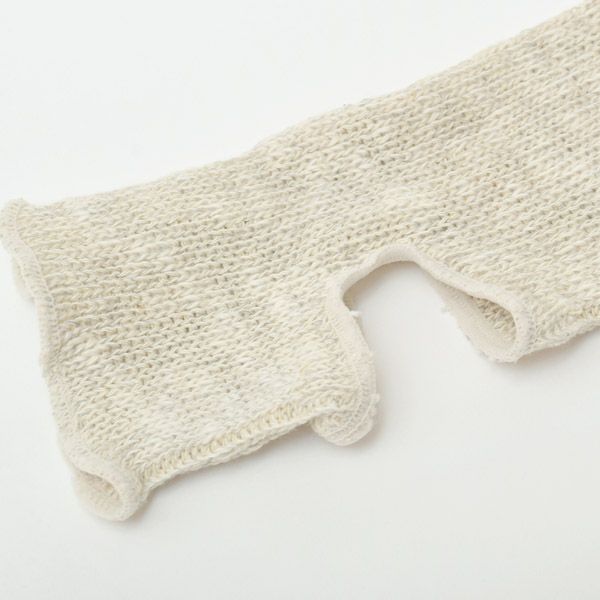 オーガニックコットン 綿100％ かかとあきウォーマー