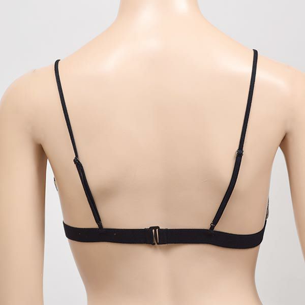 オーガニックコットン スタイリッシュブラ チェック