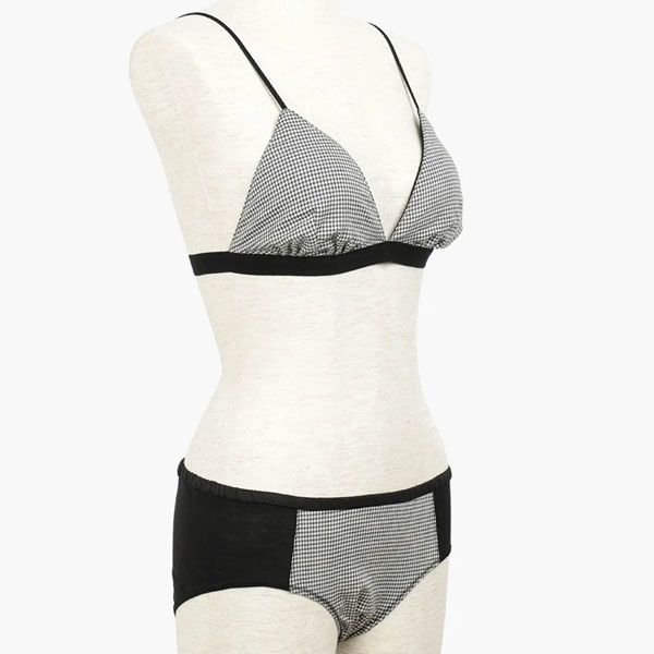 オーガニックコットン スタイリッシュショーツ チェック