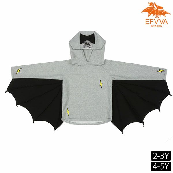 【SALE／70%OFF】オーガニックコットン キッズ スウェットフーディ BAT
