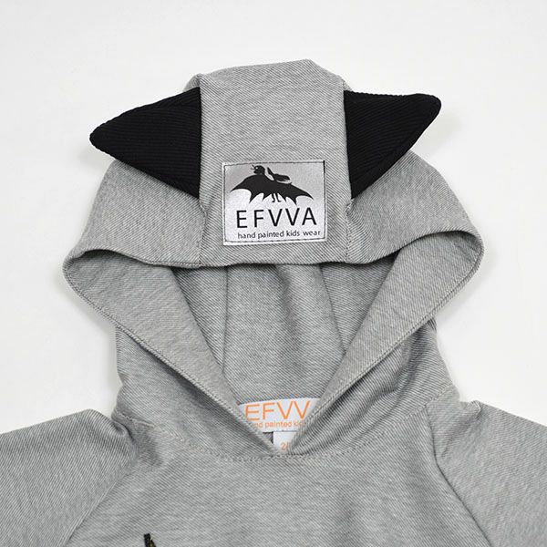 【SALE／70%OFF】オーガニックコットン キッズ スウェットフーディ BAT