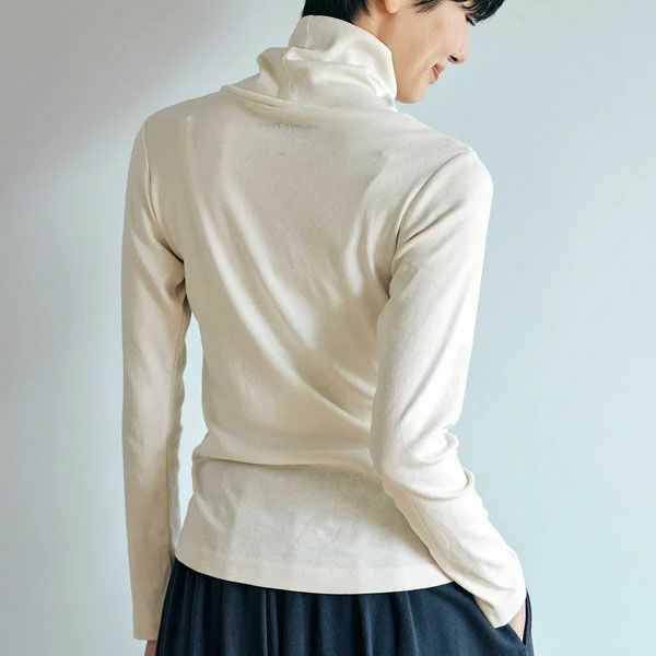 オーガニックコットン ベーシック タートルネック (長袖)