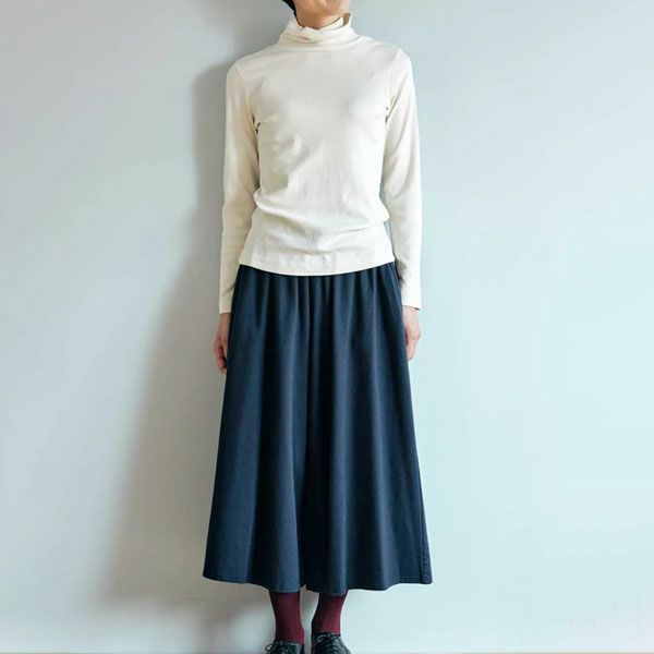 オーガニックコットン ベーシック タートルネック (長袖)