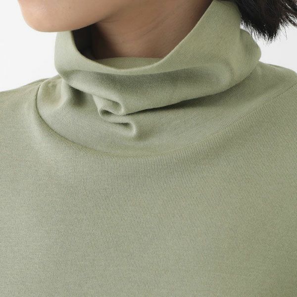 オーガニックコットン ベーシック タートルネック (長袖)