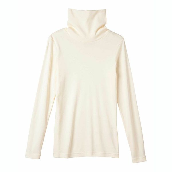 オーガニックコットン ベーシック タートルネック (長袖)