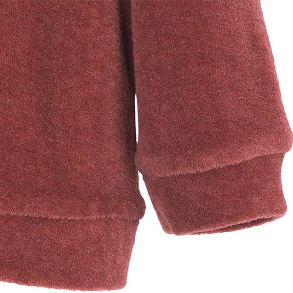 【SALE／30%OFF】オーガニックコットン キッズ ベロアトップス