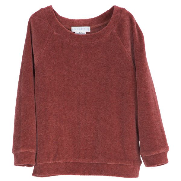 【SALE／30%OFF】オーガニックコットン キッズ ベロアトップス
