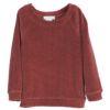 【SALE／30%OFF】オーガニックコットン キッズ ベロアトップス