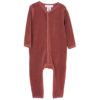 【SALE／40%OFF】オーガニックコットン ベビー ベロアカバーオール