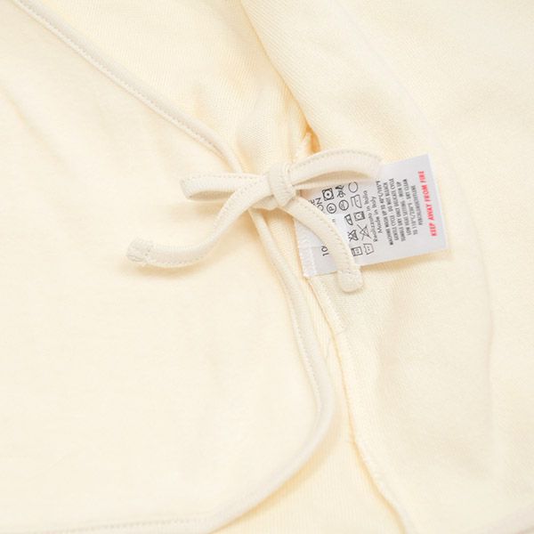 【SALE／30%OFF】オーガニックコットン ベビー 起毛合わせトップス＆足つきパンツ
