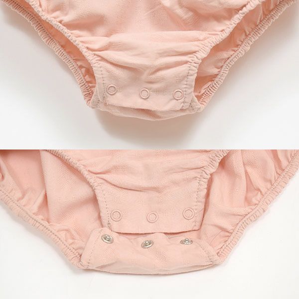 オーガニックコットン ベビー えり付きロンパース Natasha(長袖)