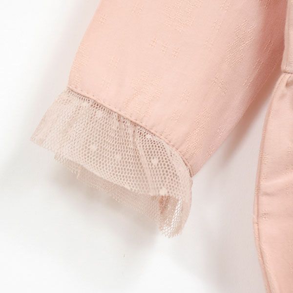 オーガニックコットン ベビー えり付きロンパース Natasha(長袖)