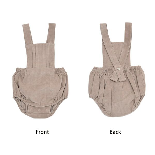 【SALE／30%OFF】オーガニックコットン ベビー サロペットロンパース Sophia