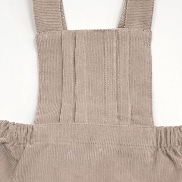 【SALE／30%OFF】オーガニックコットン ベビー サロペットロンパース Sophia