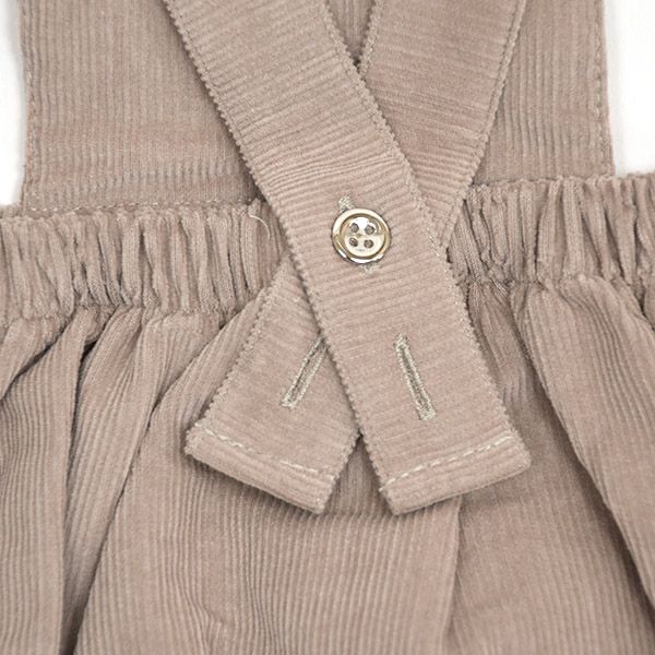 【SALE／30%OFF】オーガニックコットン ベビー サロペットロンパース Sophia