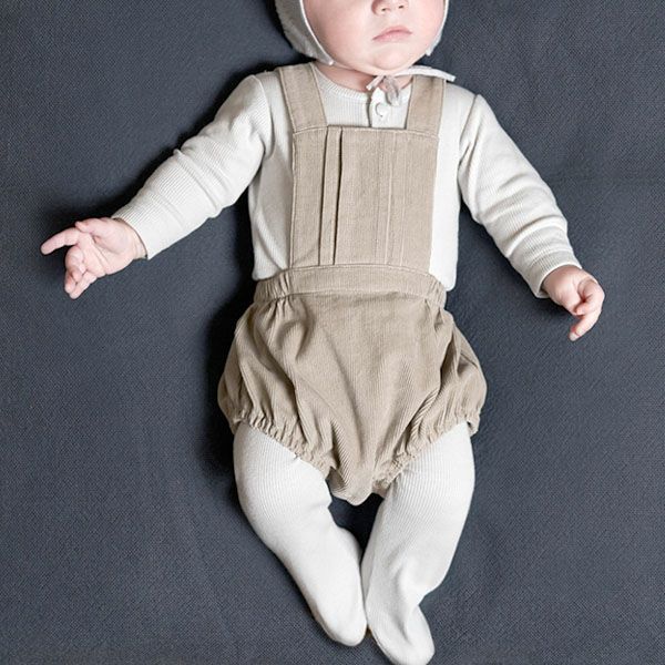 【SALE／30%OFF】オーガニックコットン ベビー サロペットロンパース Sophia