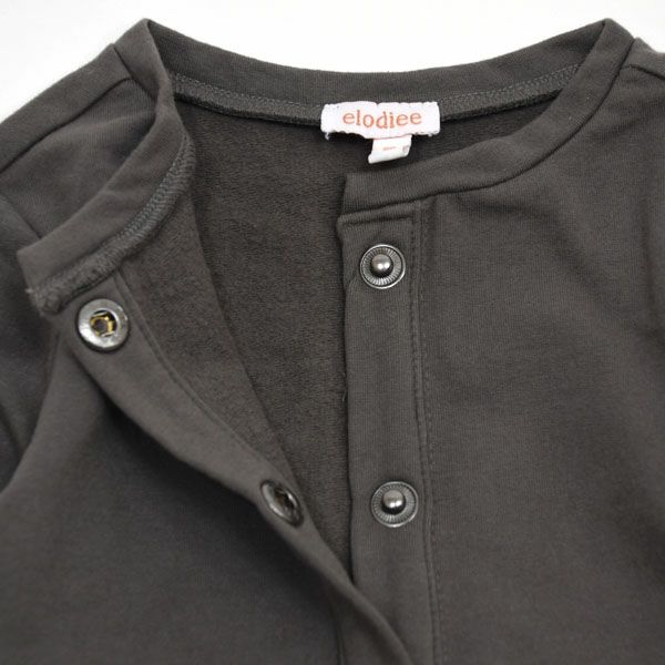 【SALE／40%OFF】オーガニックコットン ベビー フリースジャンプスーツ CASPAR(長袖)