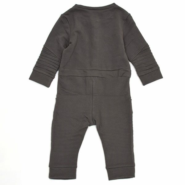 【SALE／40%OFF】オーガニックコットン ベビー フリースジャンプスーツ CASPAR(長袖)