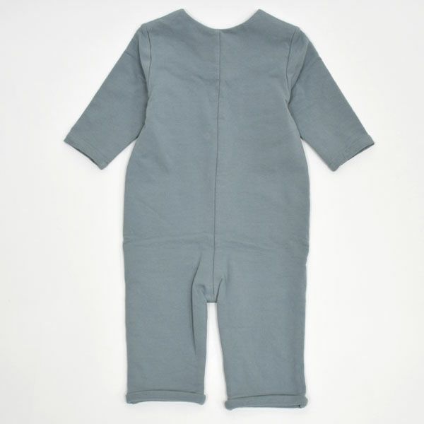【SALE／40%OFF】オーガニックコットン ベビー フリースジャンプスーツ OLIVER(長袖)