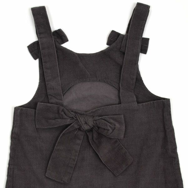 【SALE／40%OFF】オーガニックコットン ベビー コーデュロイスペンサードレス CATJA