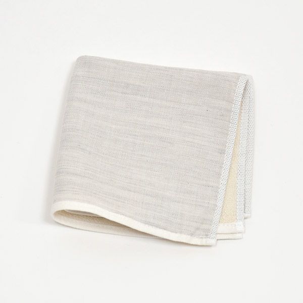 オーガニックコットン ガーゼ彩土染めハンドタオル