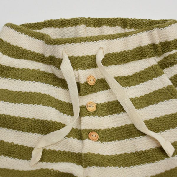 【SALE／40%OFF】オーガニックコットン ベビースウェットニットソーパンツ