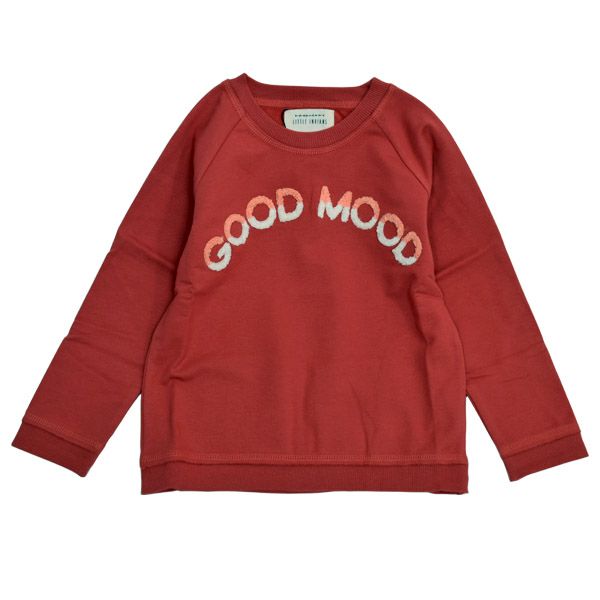 【SALE／40%OFF】オーガニックコットン キッズ裏起毛スウェットシャツGoodMood(長袖)