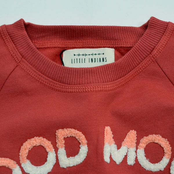 【SALE／40%OFF】オーガニックコットン キッズ裏起毛スウェットシャツGoodMood(長袖)