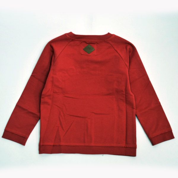 【SALE／40%OFF】オーガニックコットン キッズ裏起毛スウェットシャツGoodMood(長袖)